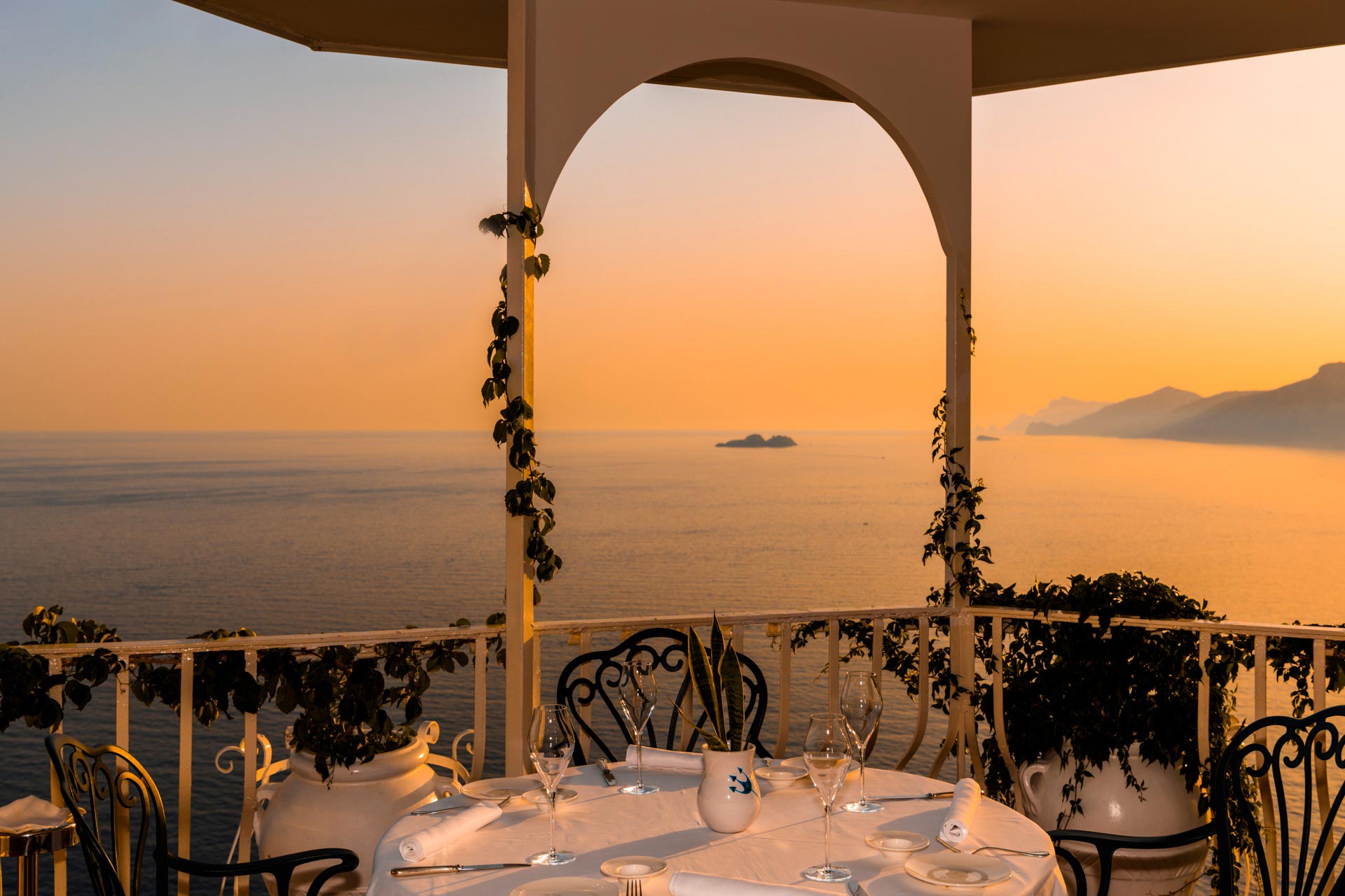 Ristorante con vista Costiera Amalfitana